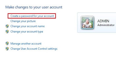 Tạo mật khẩu cho máy tính