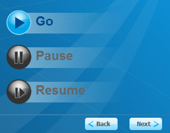 Nhấn Go để bắt đầu tìm mật khẩu