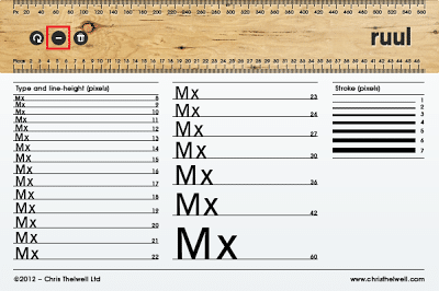Xem chữ và đường viền mẫu trông như thế nào