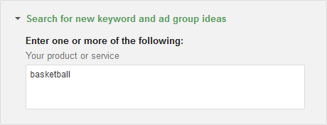 nhập từ khóa bóng rổ vào KGP