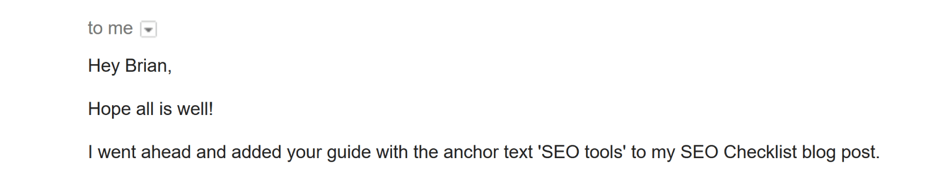 mọi người hồi đáp vui vẻ về việc thêm liên kết
