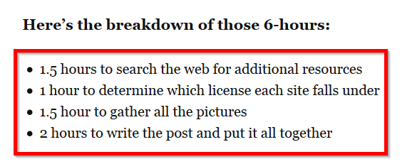 bổ sung dạng danh sách
