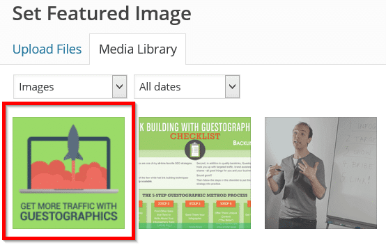 chọn ảnh thu hút sự chú ý