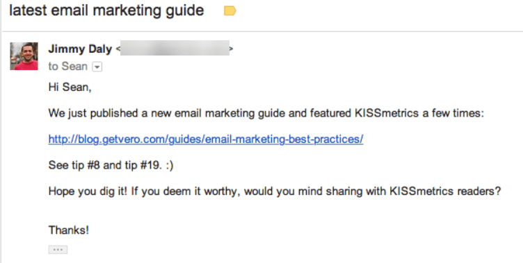 gửi thư tiếp cận