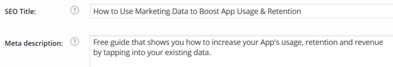 đưa nội dung quảng cáo vào thẻ tiêu đề & thẻ mô tả
