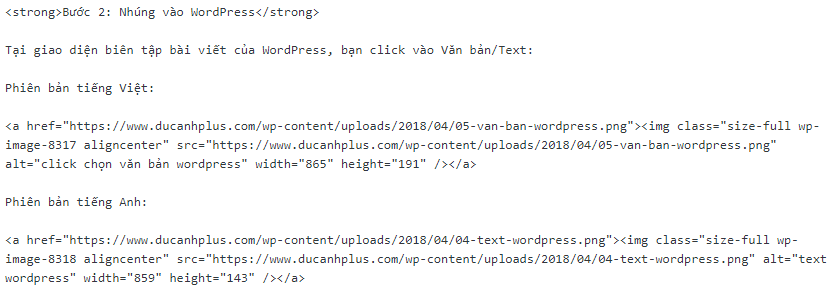 mã code bài viết