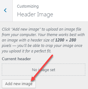 chọn ảnh làm header