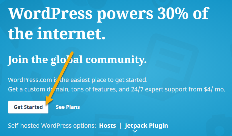 bắt đầu đăng ký