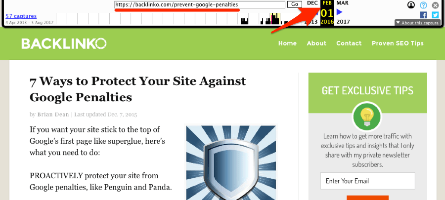 giảm khả năng bị phạt bởi Google