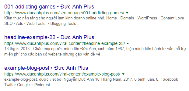 chỉ mục bài viết ảnh