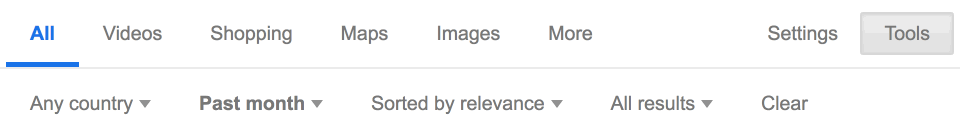 lựa chọn khoảng thời gian mà bạn muốn