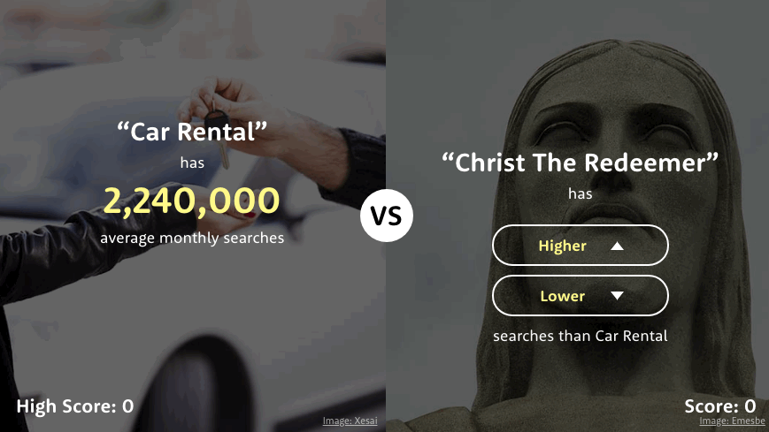 trò chơi cao thấp