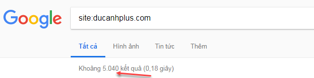 toán tử site cho trang ducanhplus