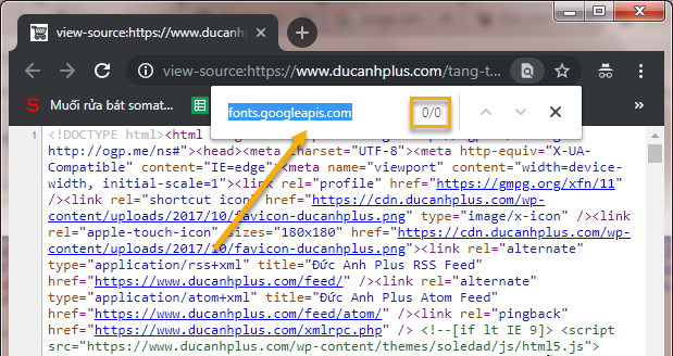 không dùng Google Fonts