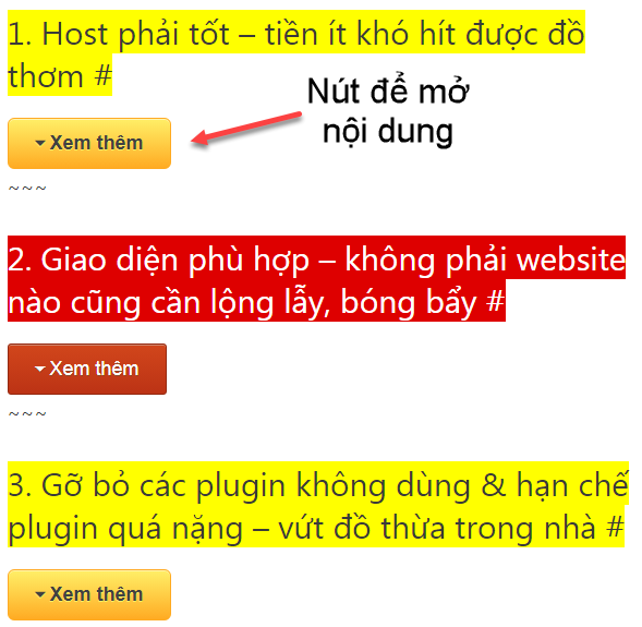 nút xem thêm nội dung