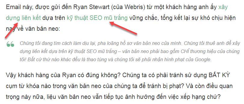 2 liên kết nội bộ