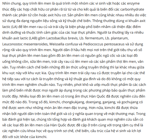 nội dung không được chia tách