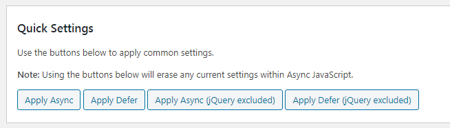 cài đặt nhanh JS