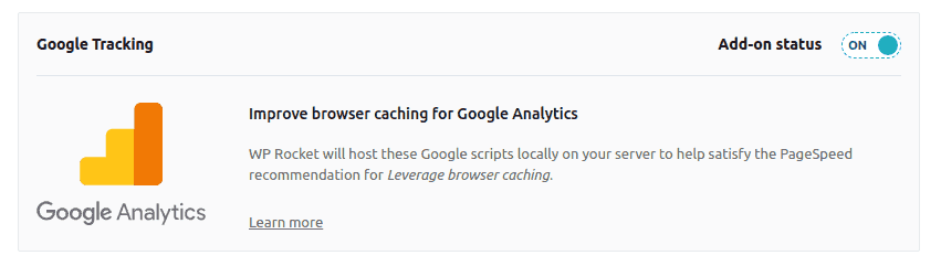 Google Analytics cho WP Rocket