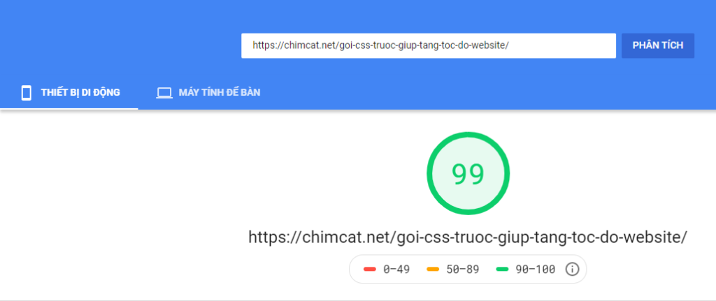 trang Chim cắt có tốc độ tốt hơn