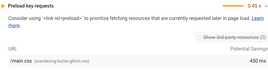 preload yêu cầu chính