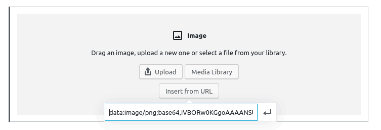 đưa ảnh base64 vào WordPress