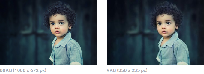 Ảnh chụp màn hình từ ví dụ của WPSpeedMatters