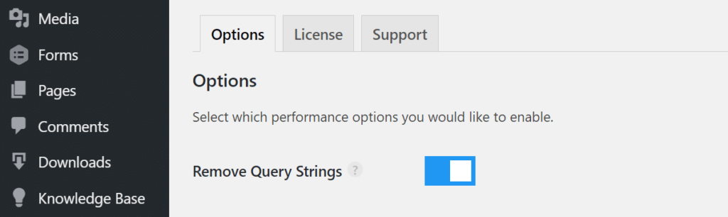 loại bỏ chuỗi truy vấn