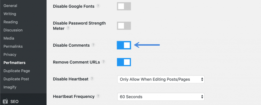 Vô hiệu hóa tính năng bình luận của WordPress