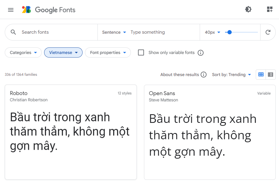 Google Fonts