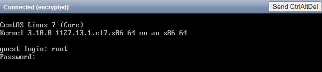nhập user và password