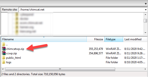 đã có file zip