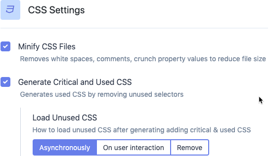 tối ưu CSS trong FlyingPress