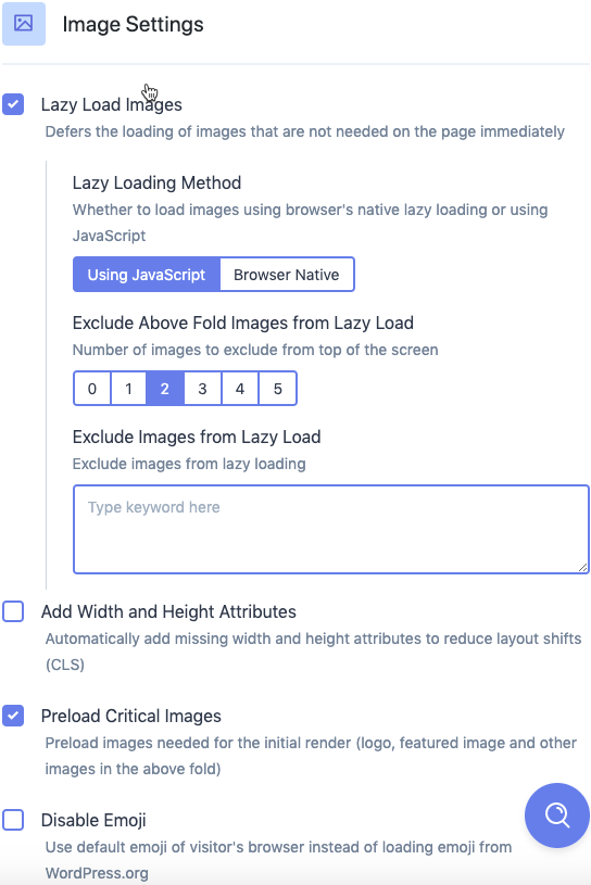 lazy load ảnh trong FlyingPress