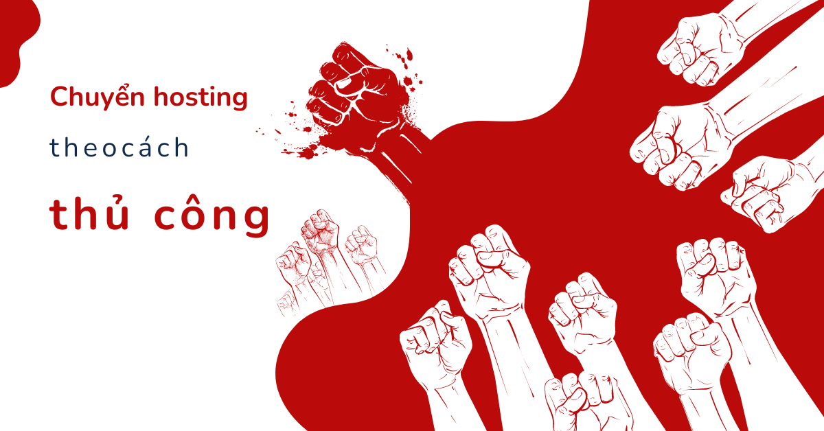 Chuyển hosting theo cách thủ công