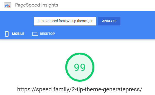 tốc độ đã được cải thiện thêm