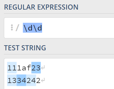 ví dụ tiếp về cách RegEx so khớp chuỗi