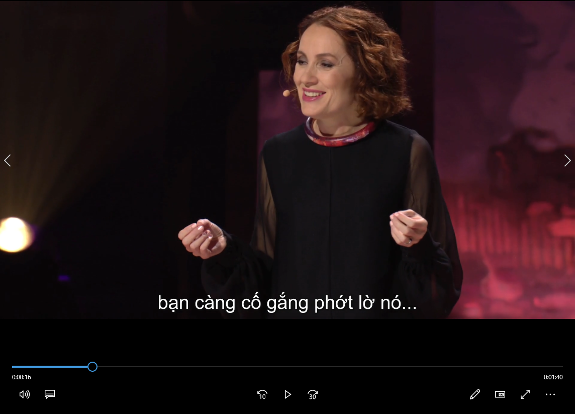 gắn subtitle cứng vào video