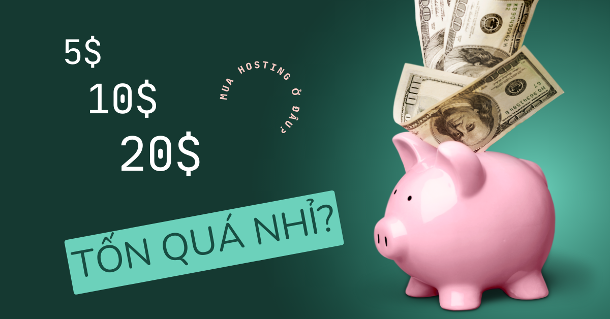 Mua hosting cần đầu tư xứng đáng