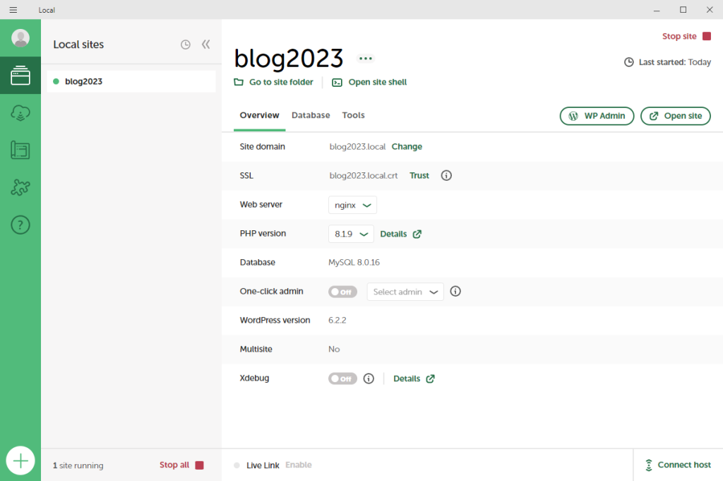 Up website thành công