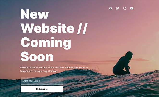 Trang chuẩn bị khai trương