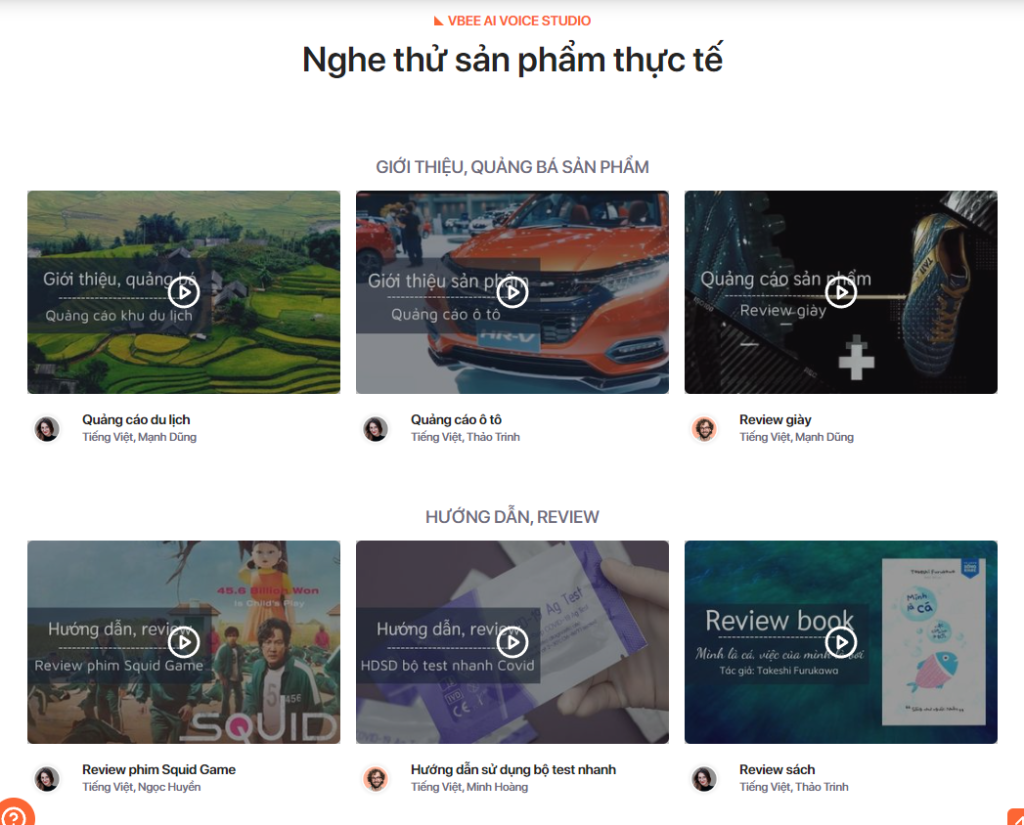 Sản phẩm được áp dụng trong đời thực thế nào?