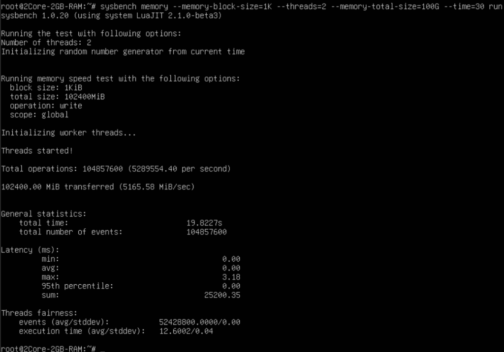 Tăng thời gian kiểm tra đa luồng lên 30s