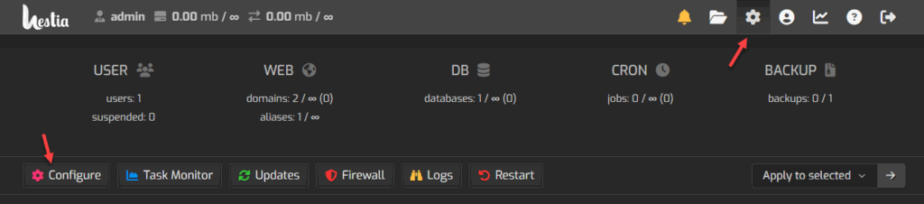 Vào phần cài đặt bảo mật để thêm IP cho API